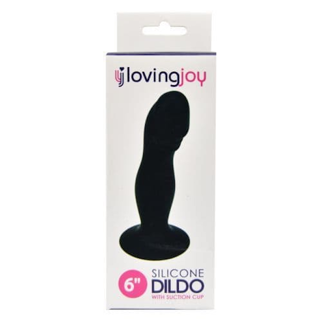 Loving Joy 6 inch Non-Phallic Silicone Dildo